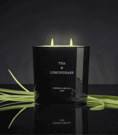 נר בינוני TEA&LEMONGRASS - גר׳ 600
